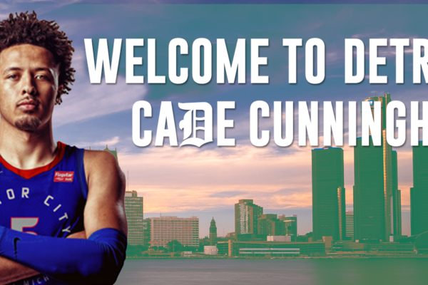 Welcome to Detroit Cade Cunningham
