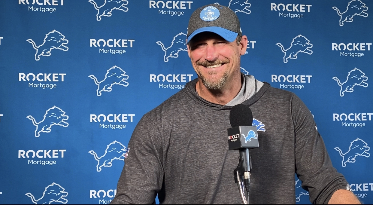 Detroit Lions head coach Dan Campbell