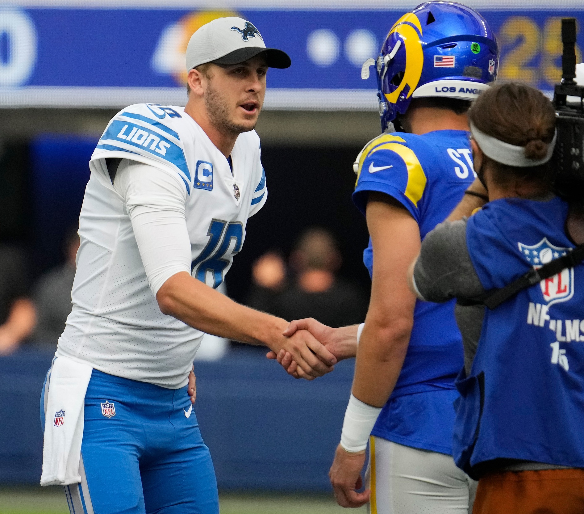 Detroit Lions quarterback Jared Goff