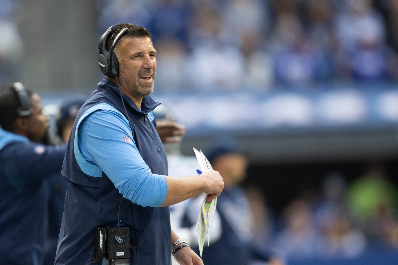 Tennessee Titans head coach Mike Vrabel