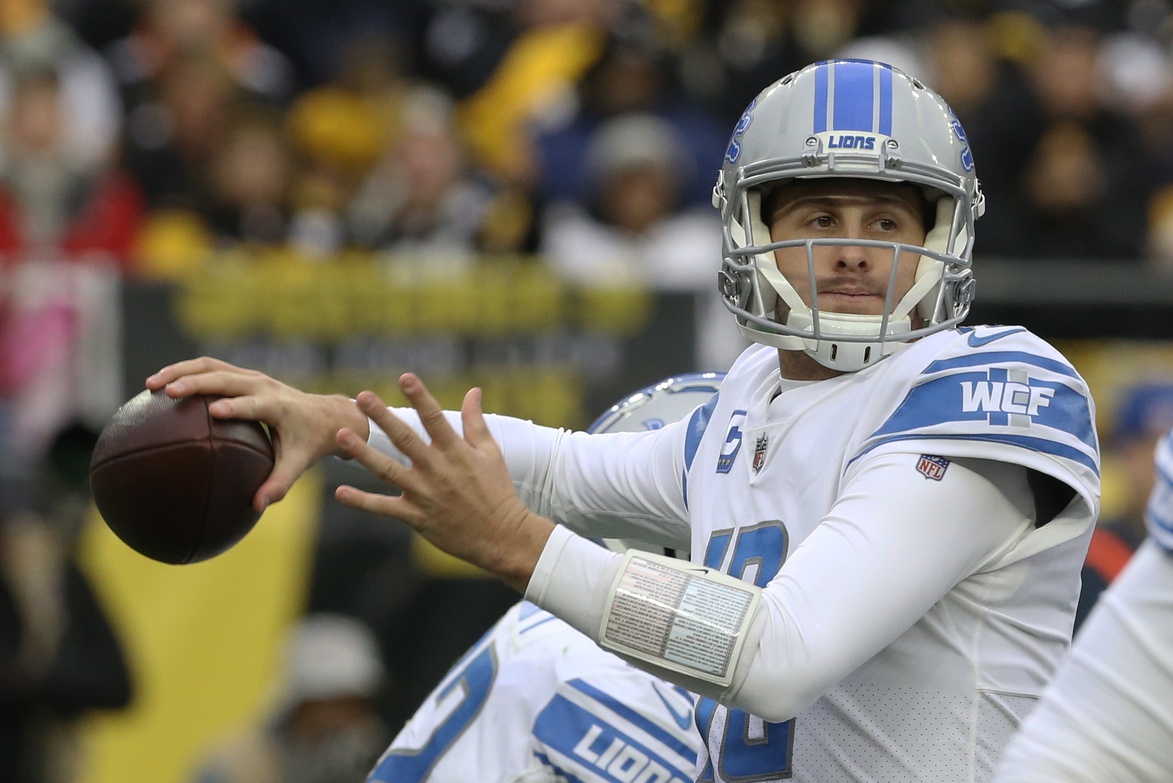 Detroit Lions quarterback Jared Goff