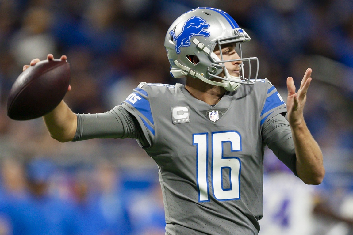 Detroit Lions quarterback Jared Goff