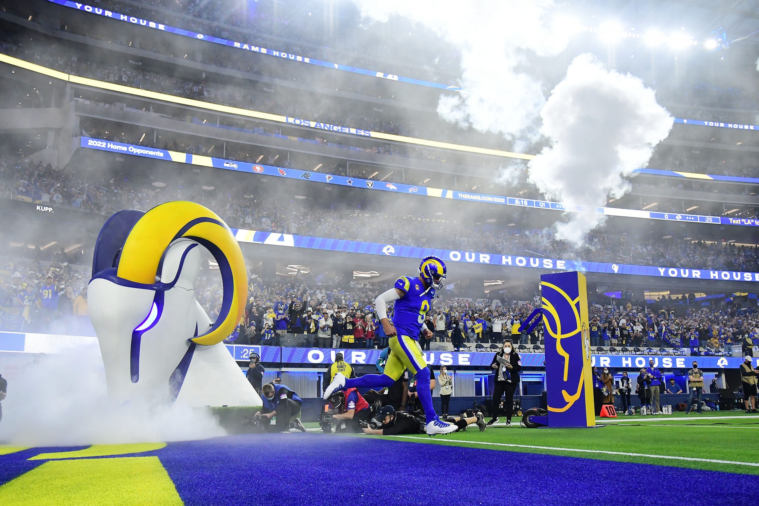 LA Rams quarterback Matthew Stafford