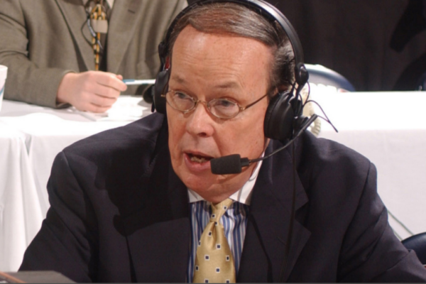 Wishing the best for sidelined announcer George Blaha