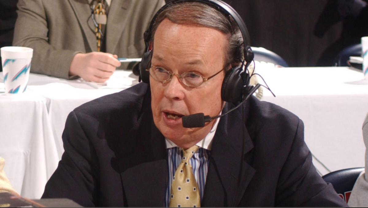 Detroit Pistons radio announcer George Blaha