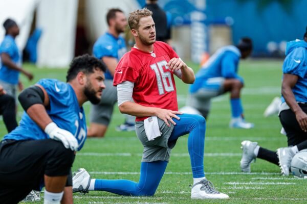 Lions’ QB Jared Goff looks ‘different’ from this time last year