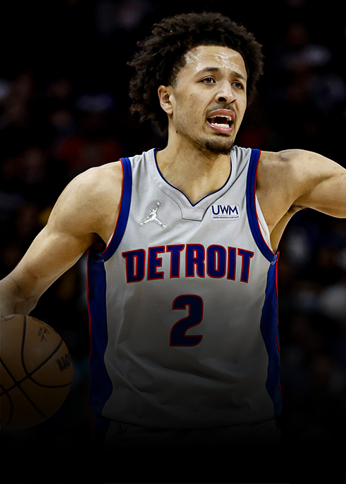 Cade Cunningham of the Detroit Pistons