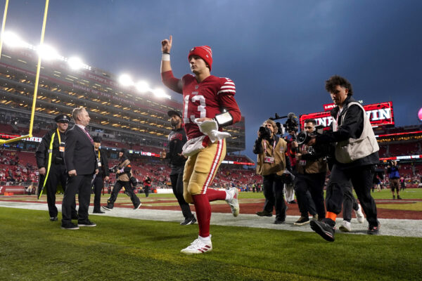 Purdy’s 4 TDs lead 49ers past Seahawks 41-23 in playoffs