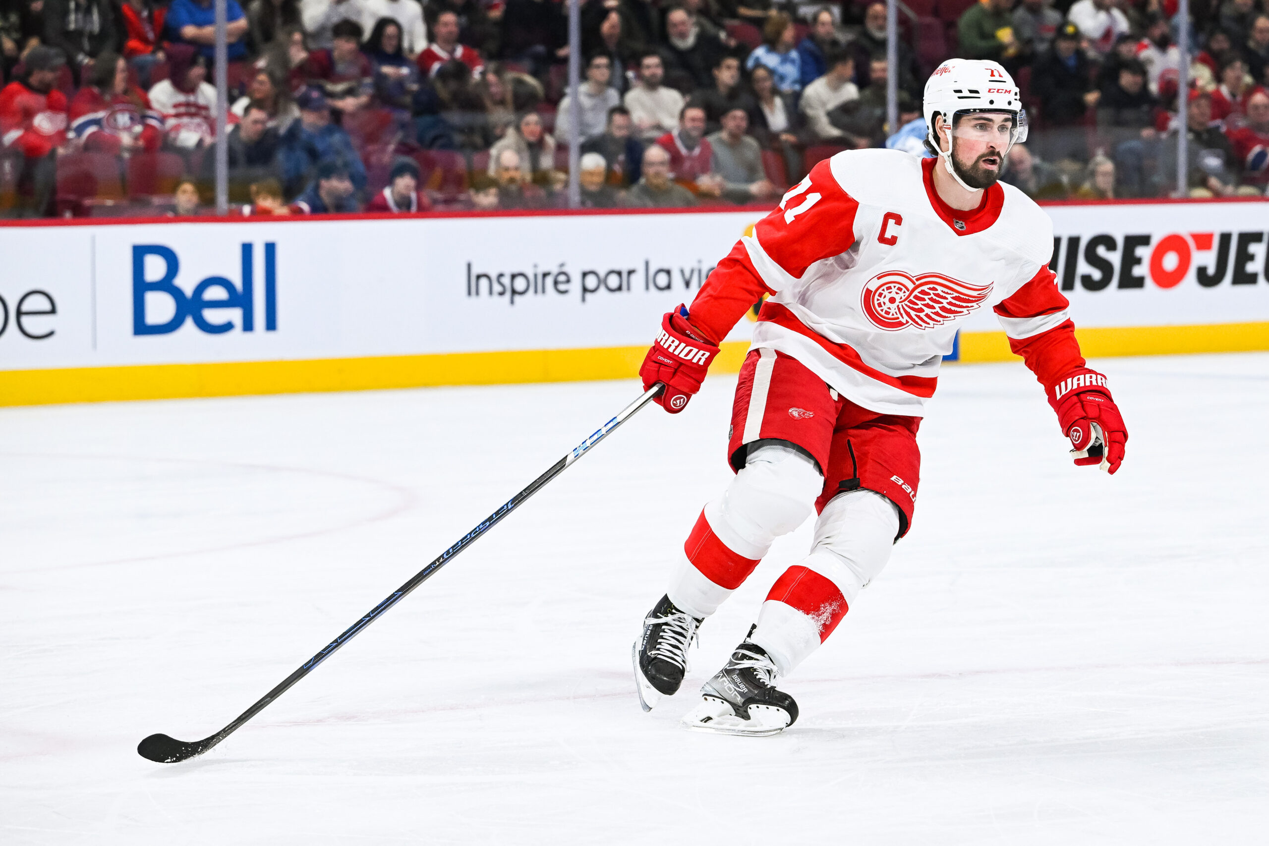 The story of how Dylan Larkin came to wear No. 71 for the Detroit Red Wings  