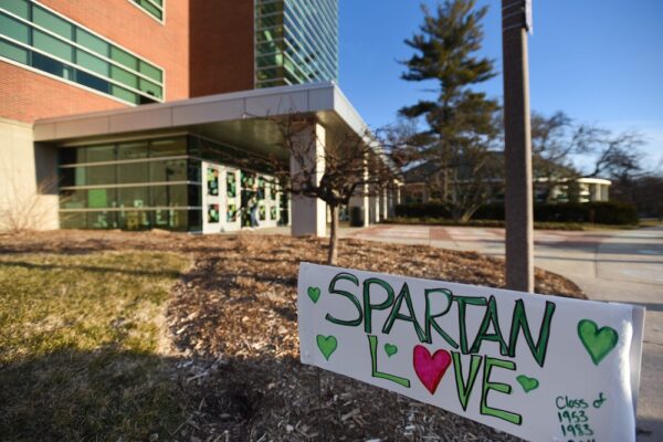 A day of love helps two Michigan State students cope with shootings
