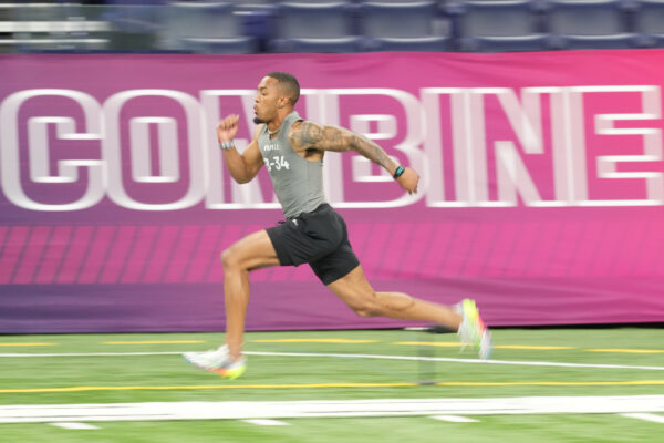 Michigan’s DJ Turner takes lead with 4.26-second 40 at NFL combine