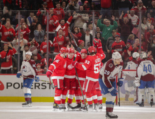 Red Wings Succumb to Avalanche 5-1
