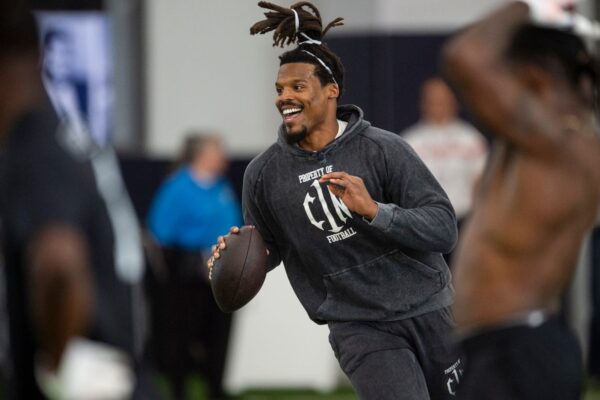 Cam Newton wants to salvage career, throws at Auburn’s Pro Day