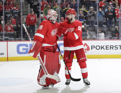 Red Wings aim to end home losing streak in matchup with the Penguins