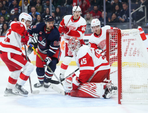 Red Wings Grounded in Winnipeg, Fall to Jets 6-2