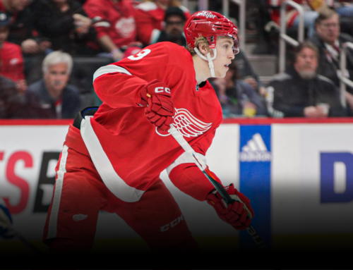 Red Wings’ Simon Edvinsson Impresses in Second NHL Game, Showing Growth and Potential