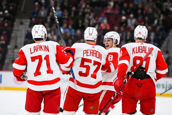 Red Wings Ignite, Crush Canadiens on Tuesday Night