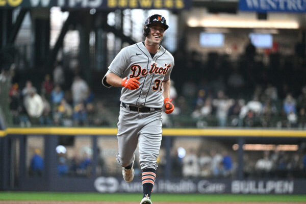 Tigers hold Brewers in check, Carpenter homers in 4-3 win