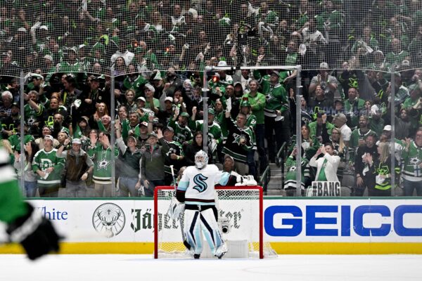 NHL Playoffs: Back-and-forth trips as Stars look to close out Kraken in only NHL game Saturday