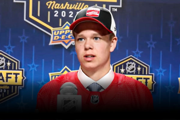 A Tale of Brothers: Red Wings’ Noah Dower Nilsson’s Unbelievable Draft Experience