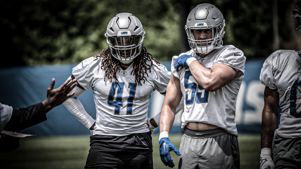 Detroit Lions rookie report card Aidan Hutchinson Josh Paschal