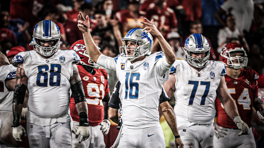 NFL season opener: Detroit Lions shock reigning Super Bowl