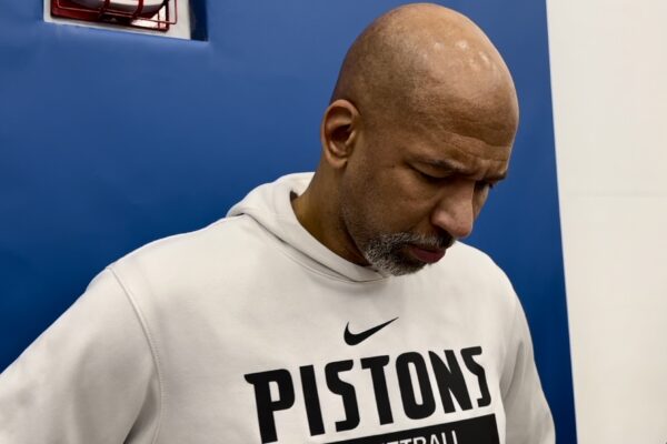 Detroit Pistons’ Monty Williams: “I didn’t know it’d be like this.”