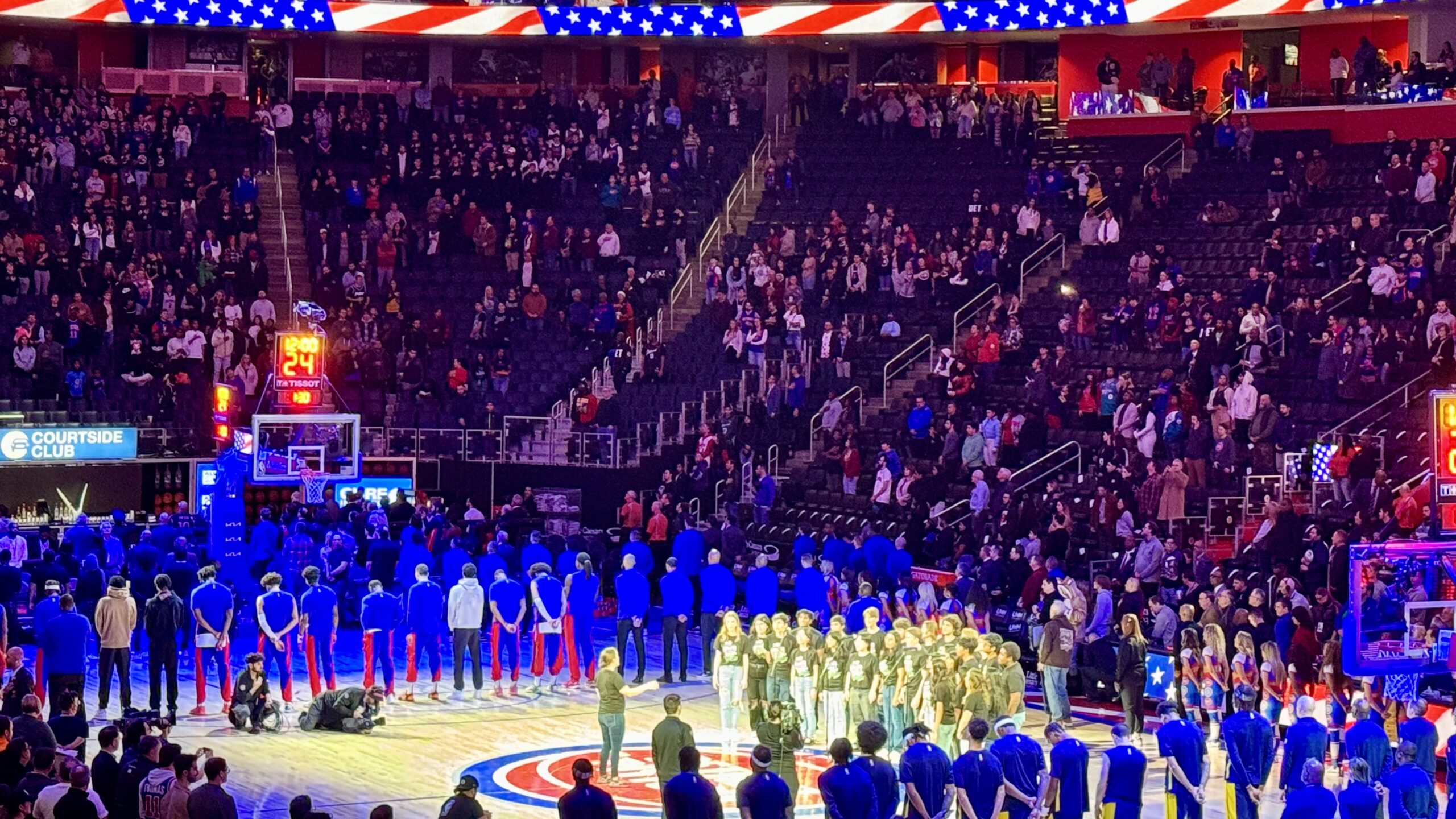 Detroit Pistons vs Indiana Pacers in Detroit, MI at Little Caesars Arena. Article by Brandon Dent. Photo Credit: Brandon Dent.